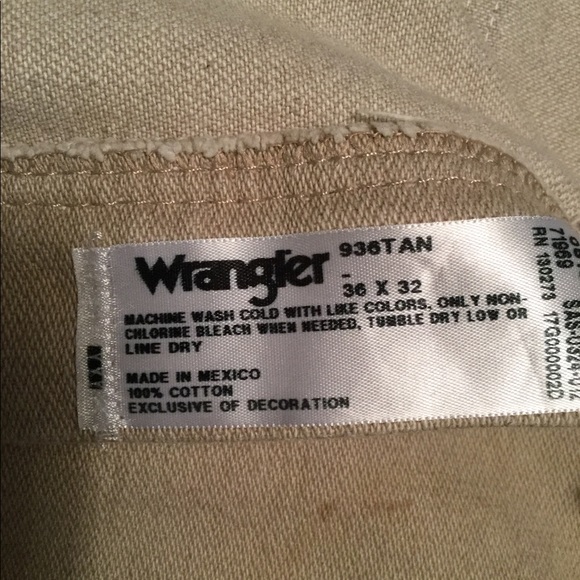 Wrangler men’s 36x32 jeans - Picture 4 of 4
